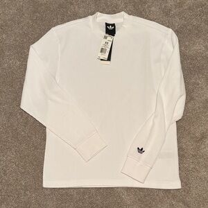 Adidas Long Sleeve Waffle Shirt NWT
